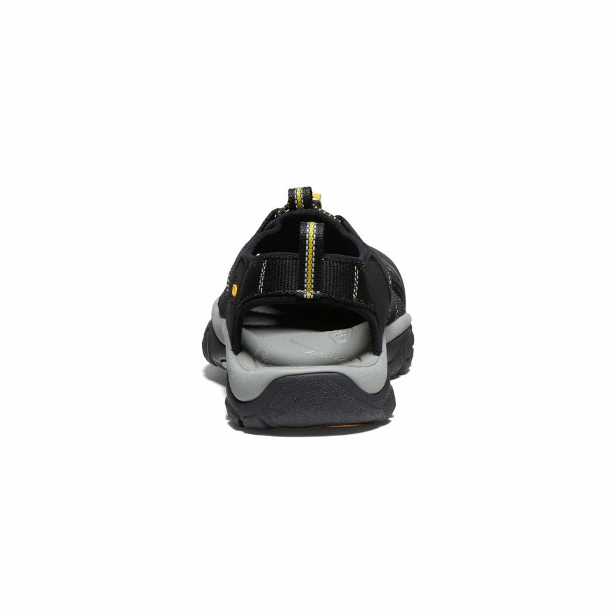 Men's Newport H2 Sandal Wide  |  Black Practical Walking Shoes Slip Resistant Sole Pattern