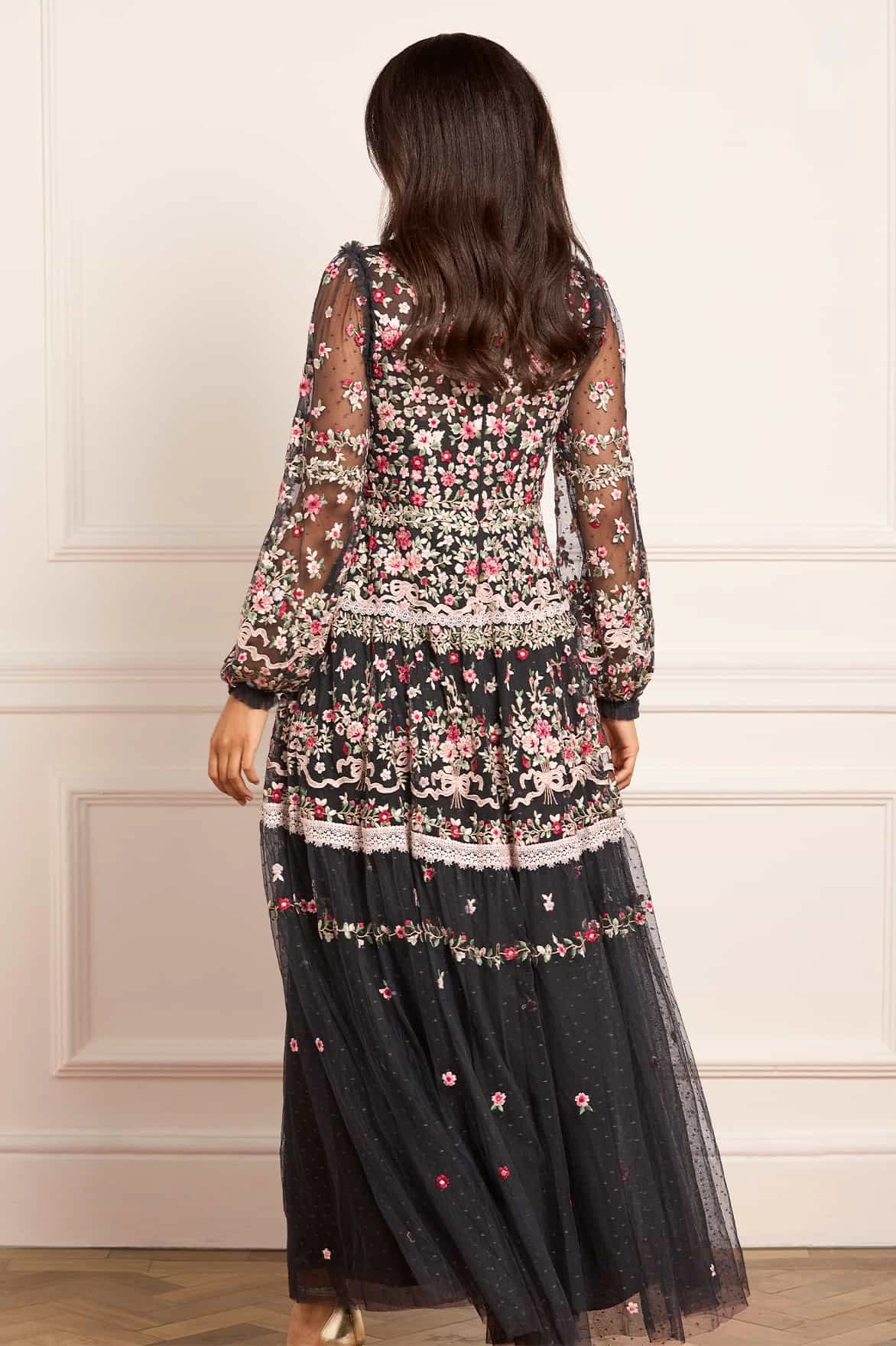 Ribbon Bouquet Gown Active Moments Pure Stitch