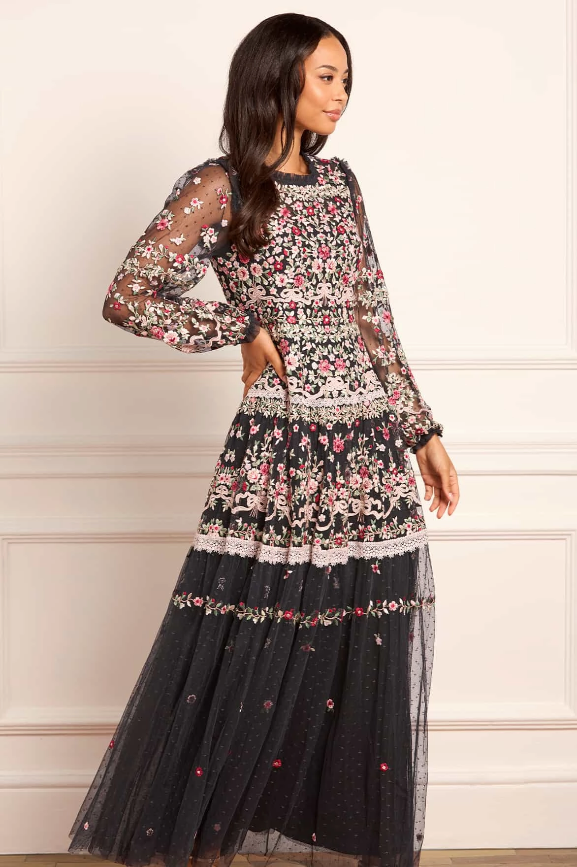 Ribbon Bouquet Gown Outfit Boost