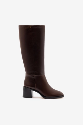 Ricky Boot In Brown Leather Supportive structure