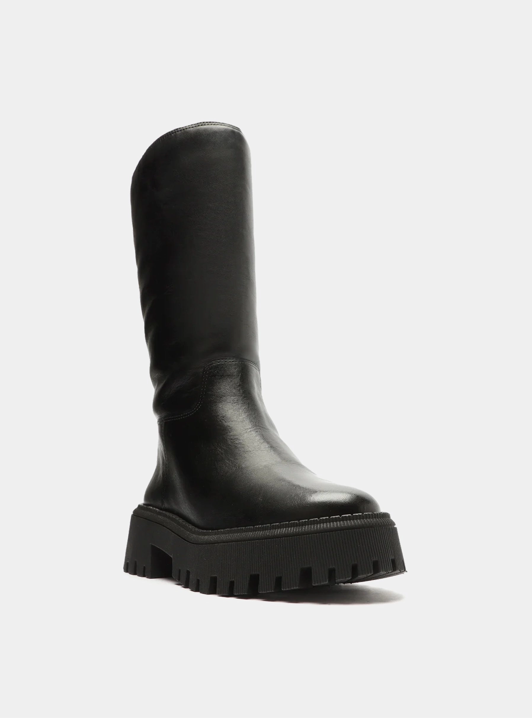 Elasticated Cushion Build Catarina Leather Boot