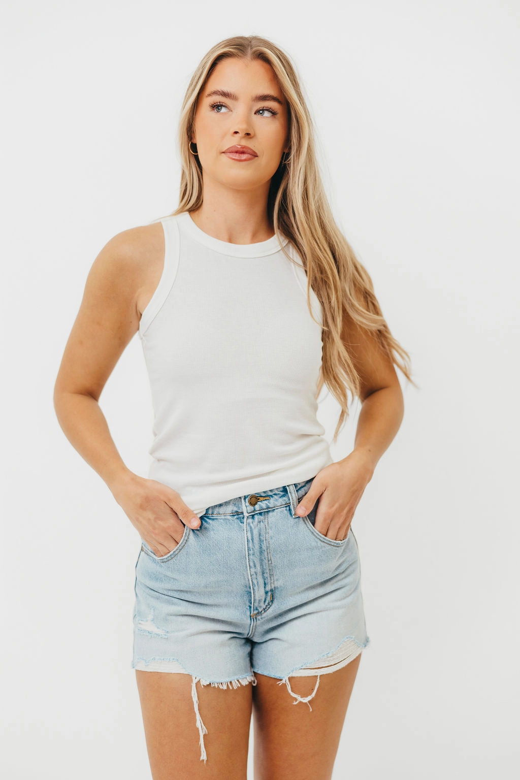 ROLLAS Mirage Short in Eva Blue *Final-Sale* Seamless Design Laser cut