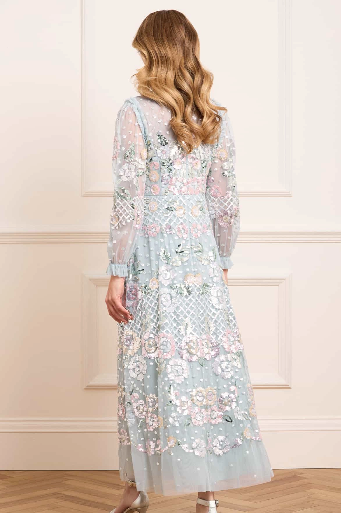 Beadwork Rosalie Ankle Gown