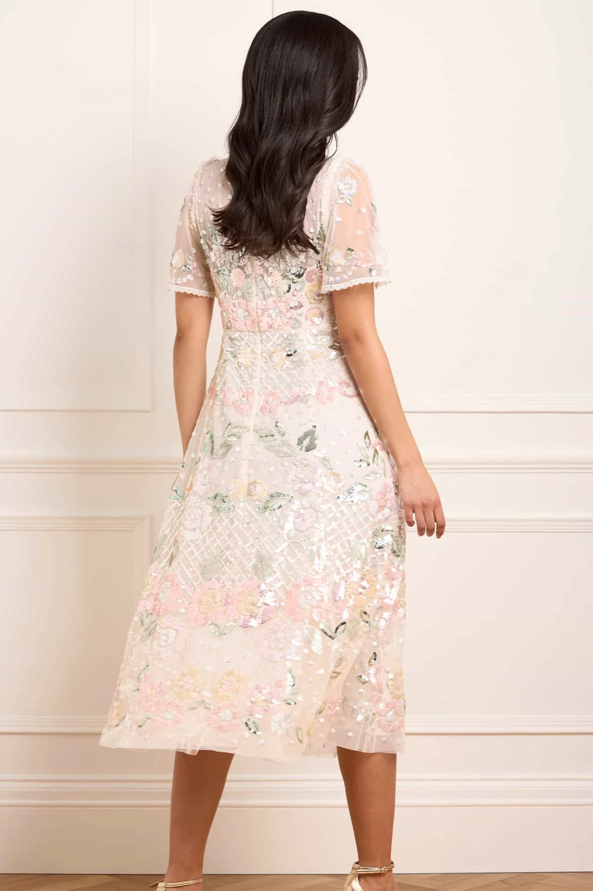 Fresh Look tailored look Rosalie Short Sleeve Ballerina Dress