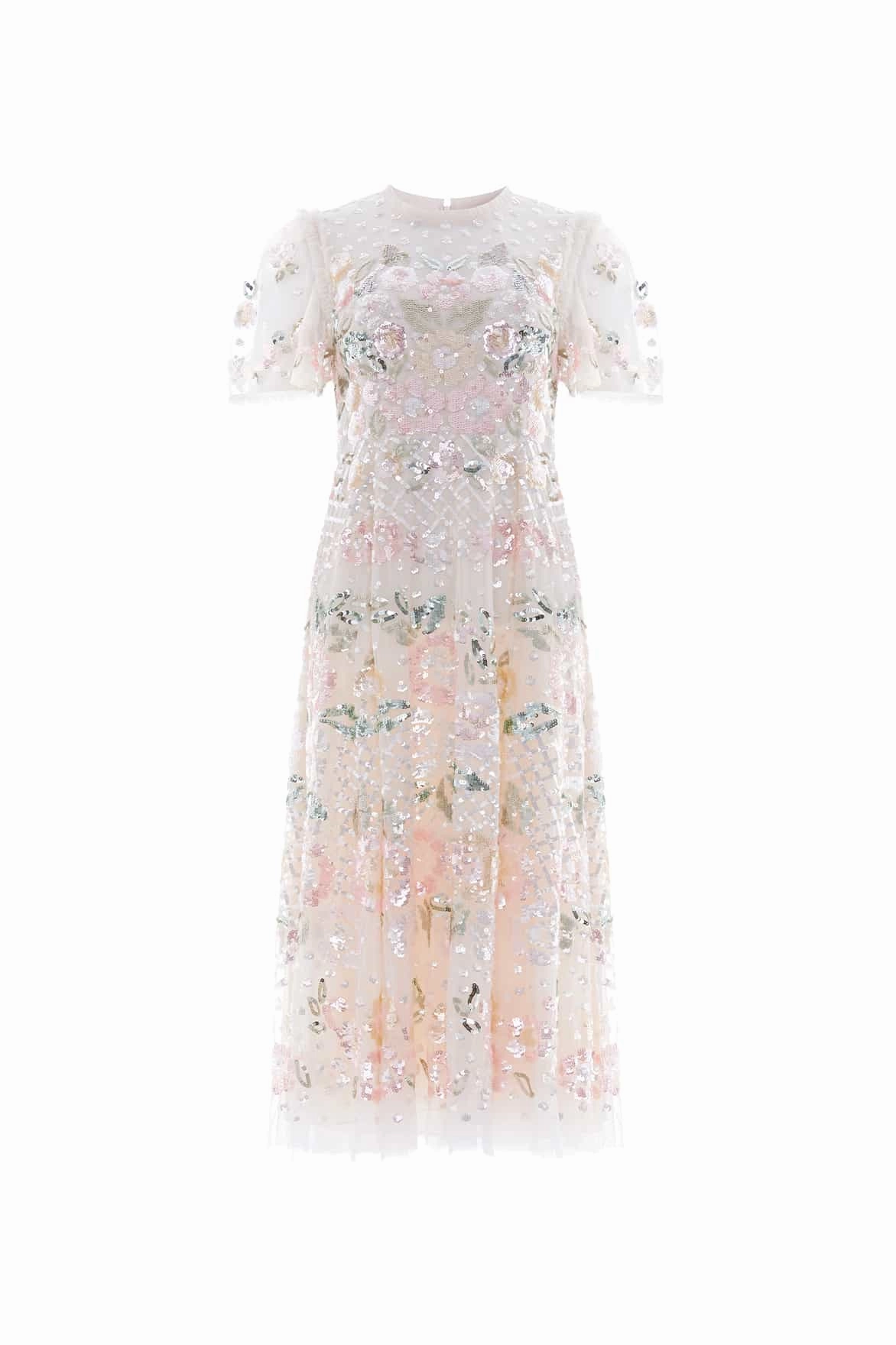 Rosalie Short Sleeve Ballerina Dress Minimalist Style Light Motion