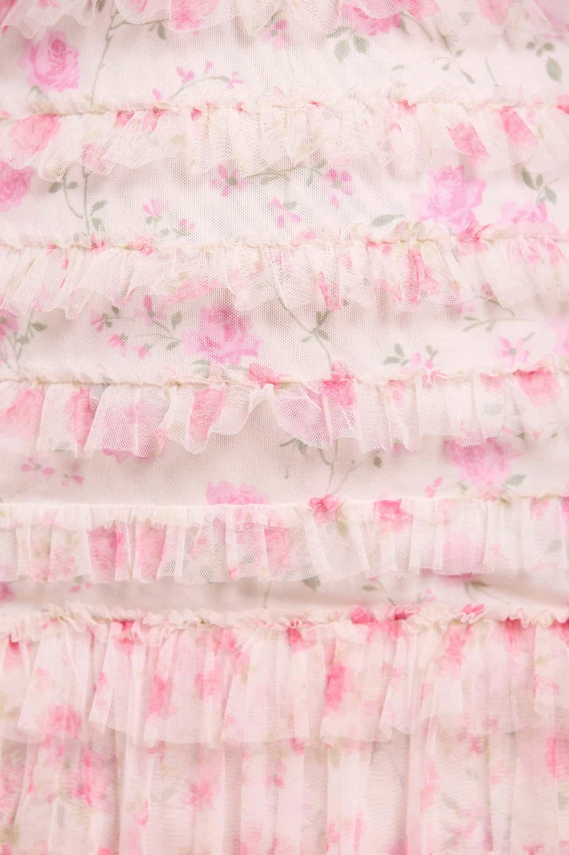 Rose Ditsy Short Sleeve Micro Mini Dress Quick Glam Fall Go