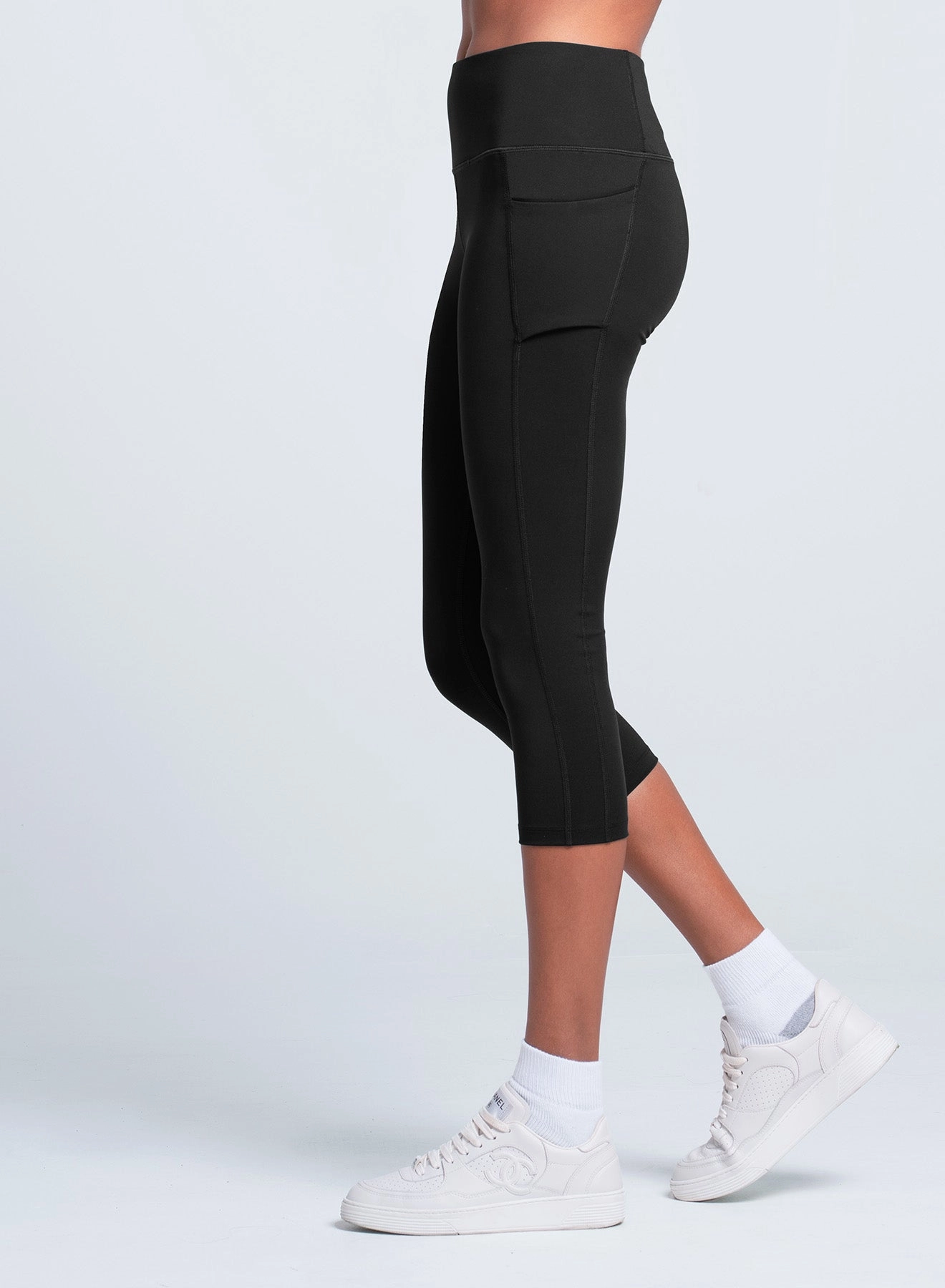 Sustainable Manufacturing Process OversizedSilhouette Power Play Capri