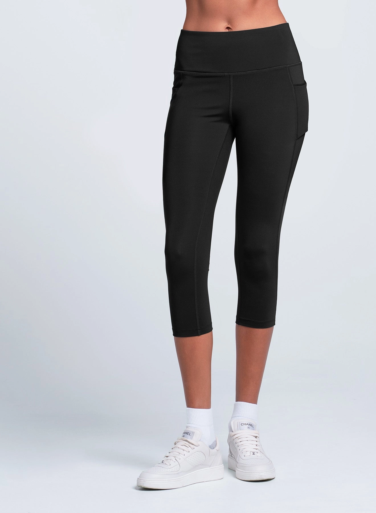 Casual Style FrictionResistant Fabric Power Play Capri