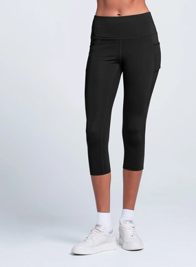 Casual Style FrictionResistant Fabric Power Play Capri