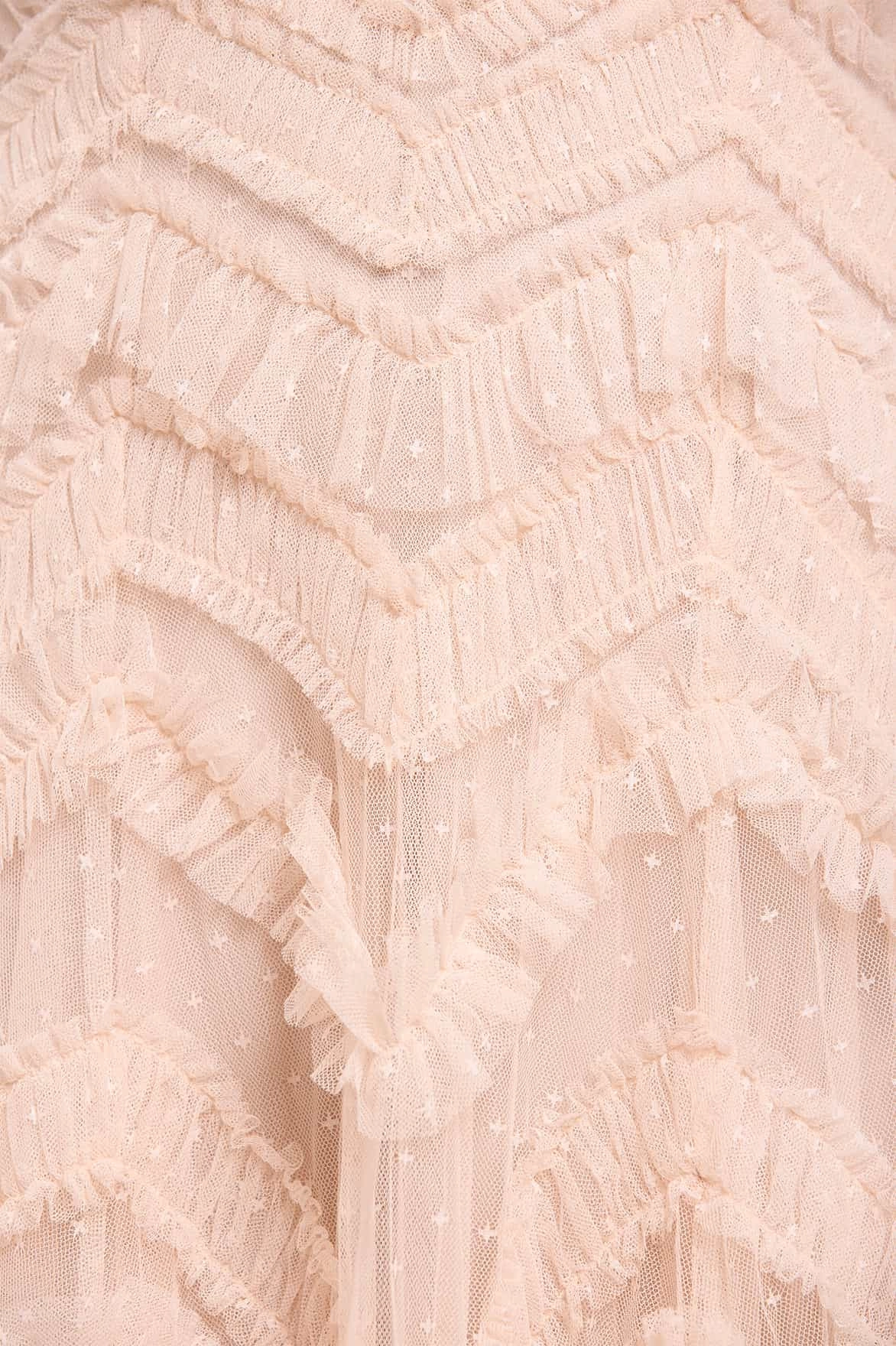 Layered Volume Festival-Ready Elia Off-Shoulder Gown