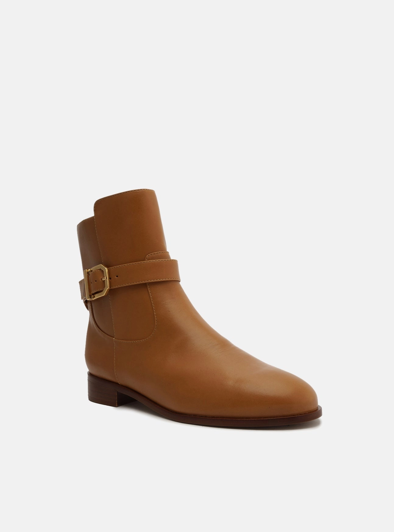 Quiet Chic Rugged Built Mountain Climber Samantha Leather Block Boot