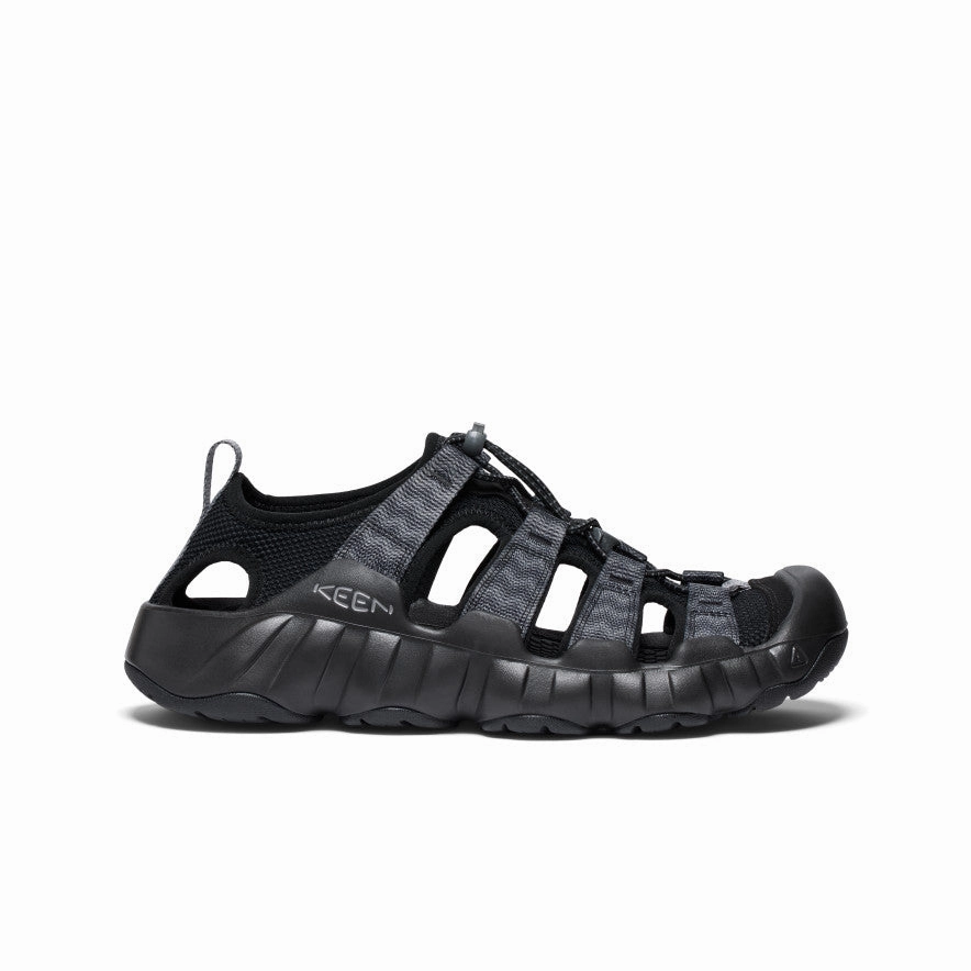 Summer Ready Trendy And Comfortable Men's Hyperport H2 Sandal  |  Black/Steel Grey