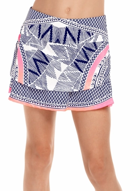 Santa Fe Glow Skirt (Girls) Layered Collar Structure