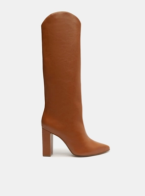 Anti Odor All Day Worker Scarlett Leather Block Boot