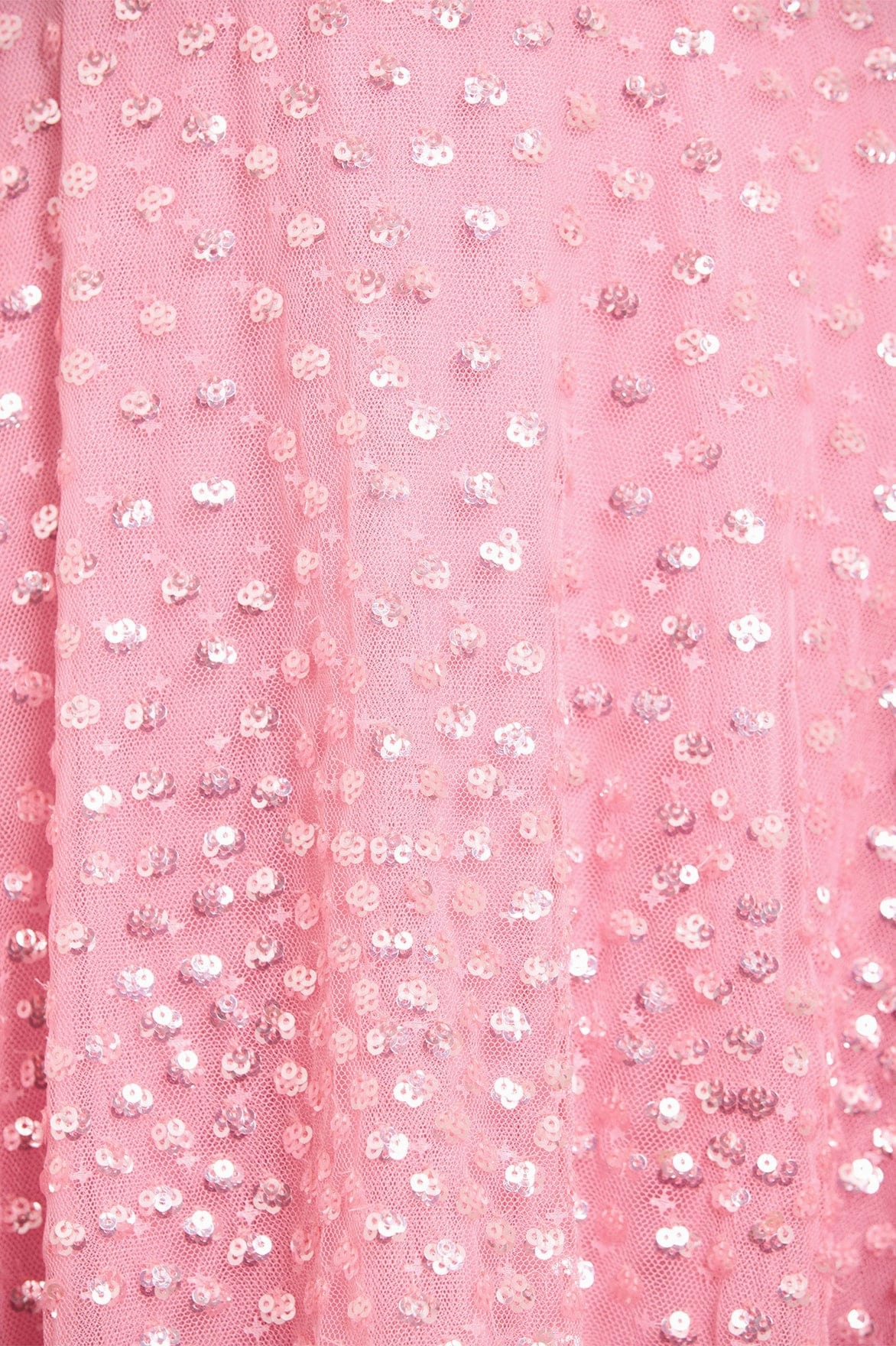 Scandi Light Scatter Dot Ruffle Backless Ballerina Dress