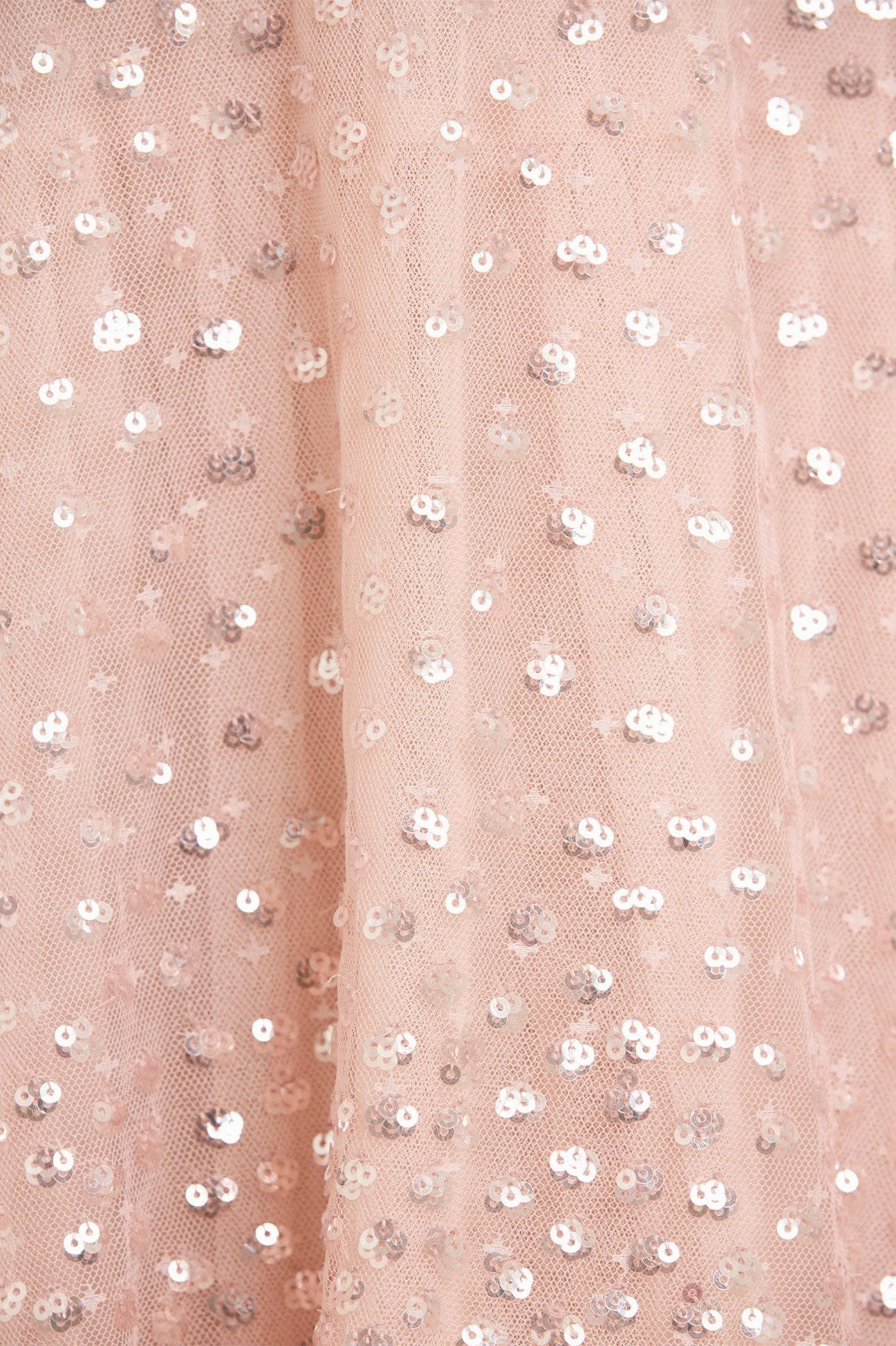 Ethically-Made Scatter Dot Short Cape Ankle Gown