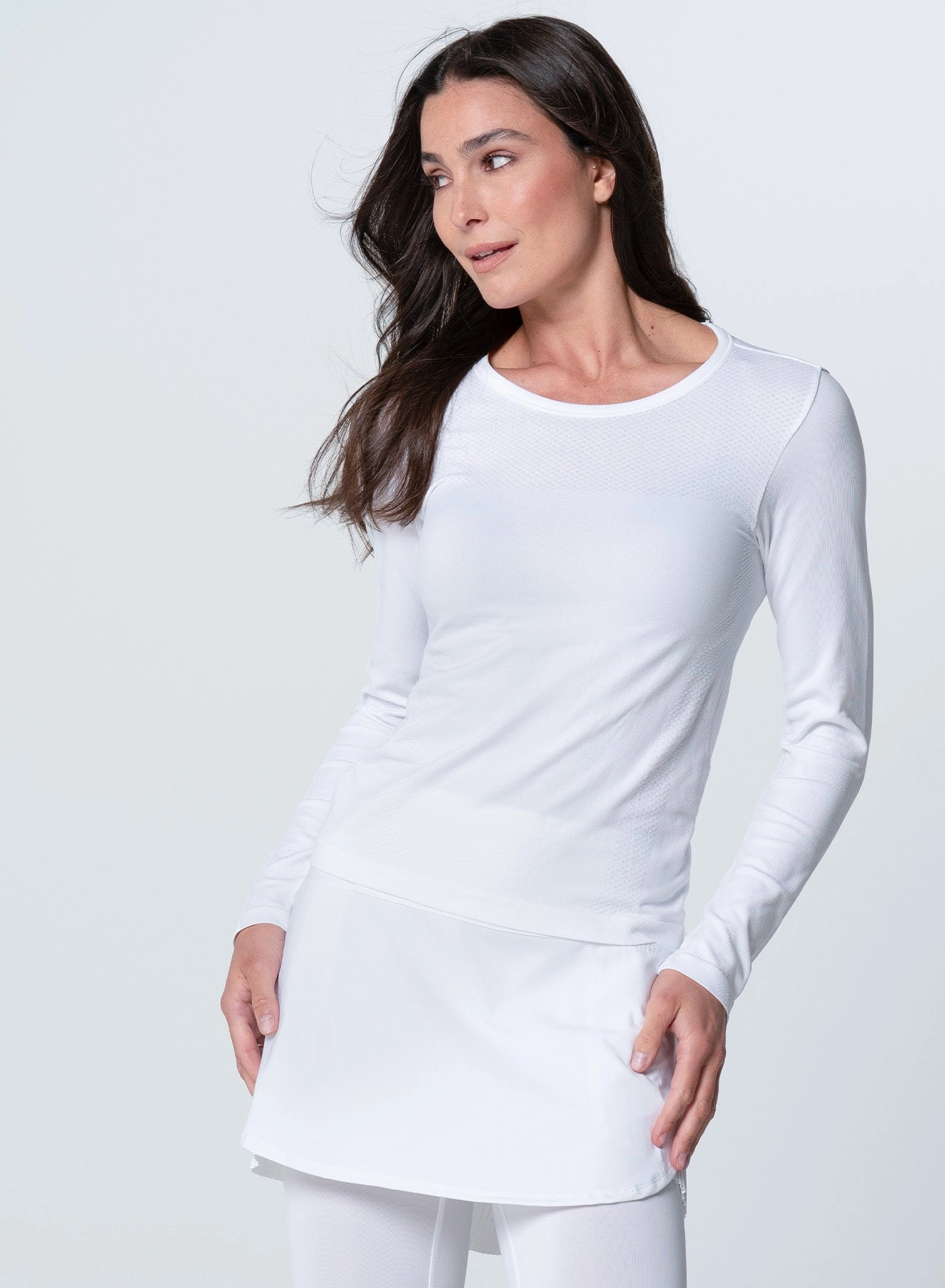 Circular Knit Seamless Long Sleeve