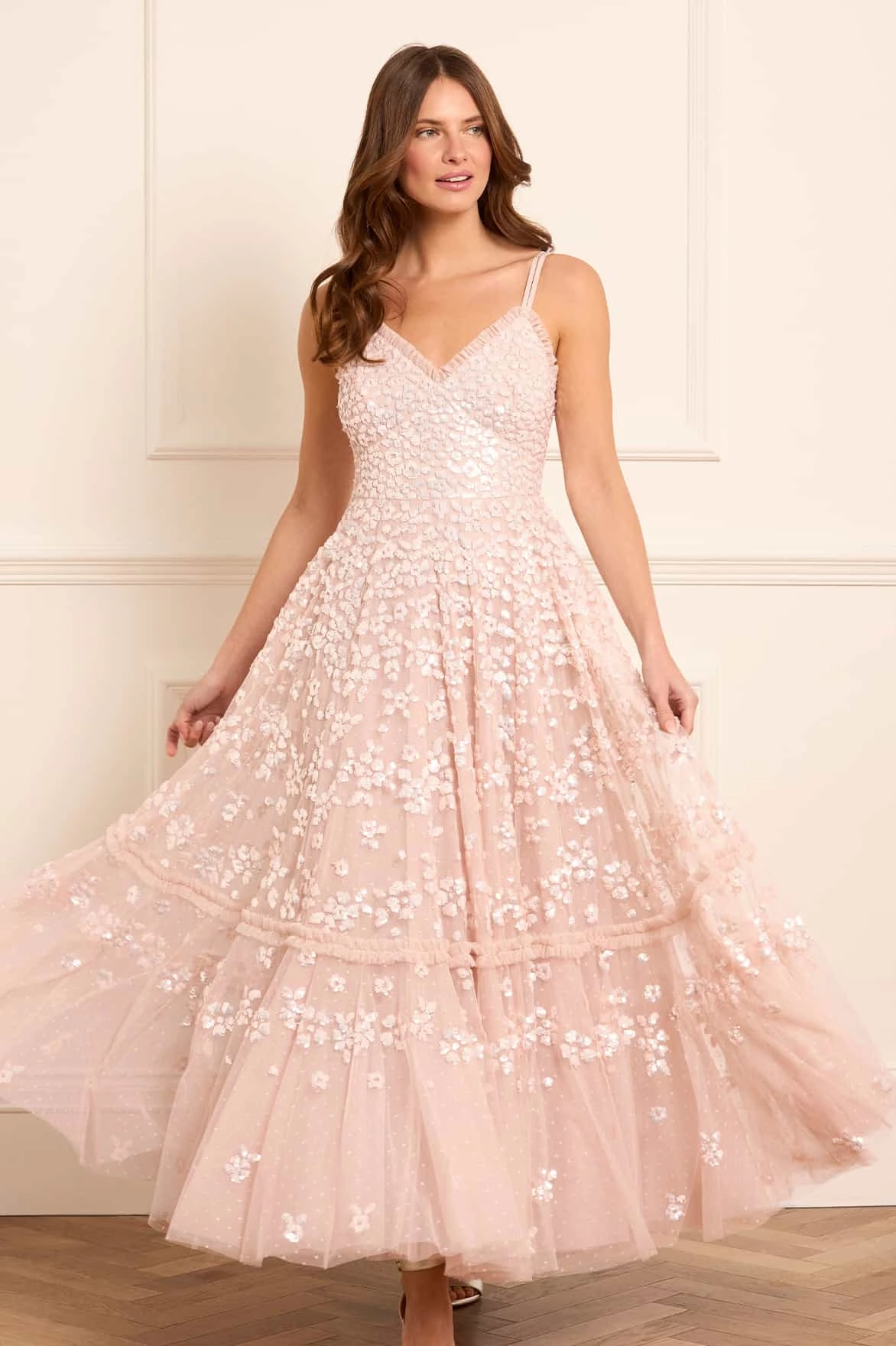 Form Flow Trendy Appearance Maeva Cami Ankle Gown