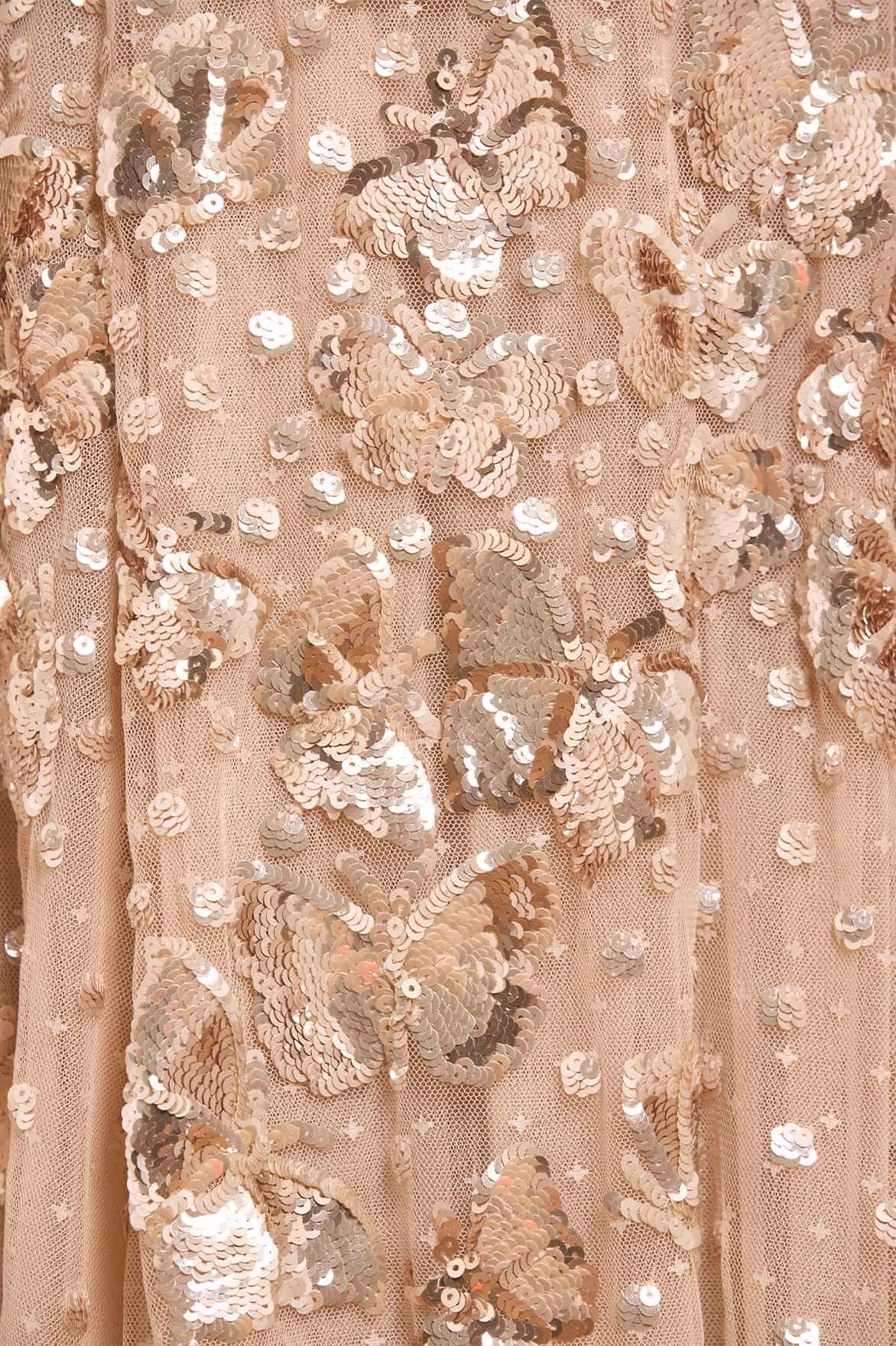 Evening Event Layer Base Papillon Ankle Gown