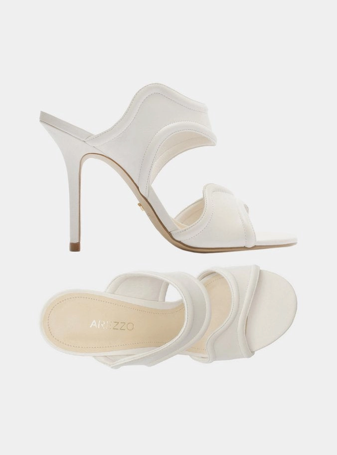 Durable Rubber Compound Comfortable Sandals for Men Waverly Leather Stiletto Sandal