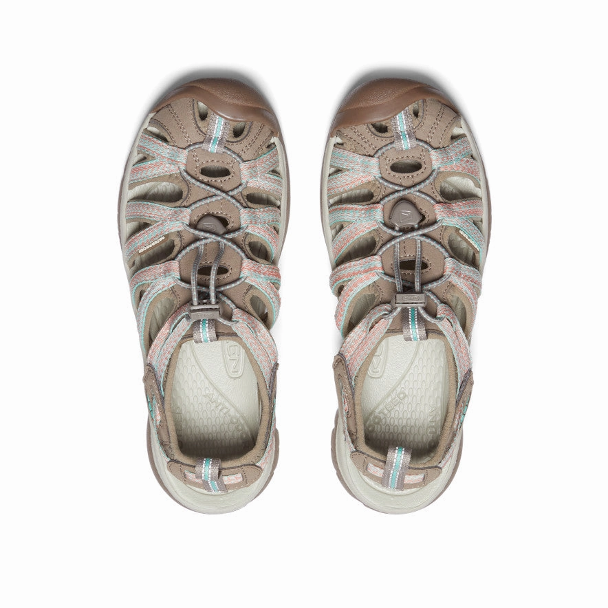 Women's Whisper  |  Taupe/Coral Heat Proof