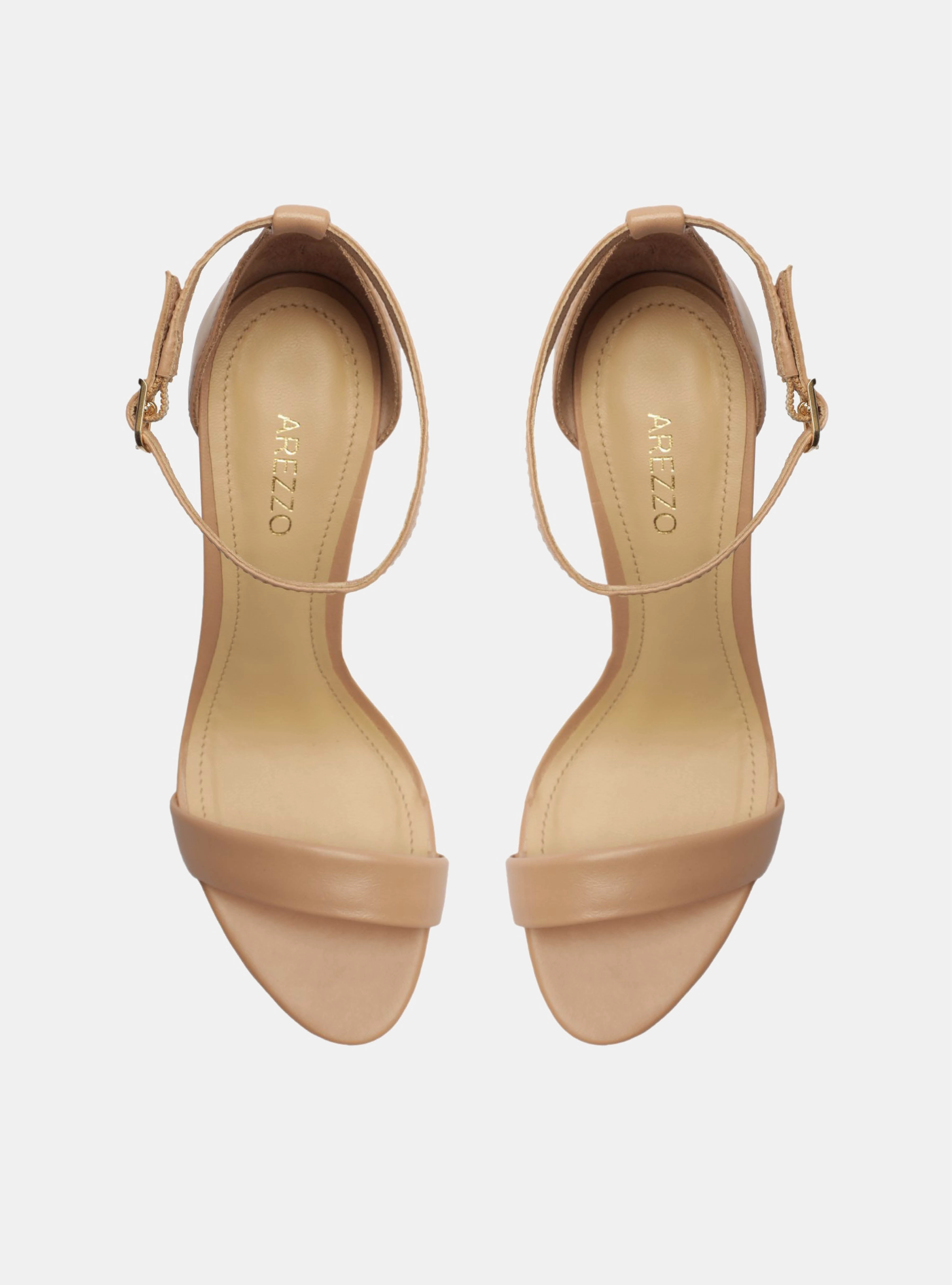 Gel Insert dry surface Isabelli Leather Block Sandal