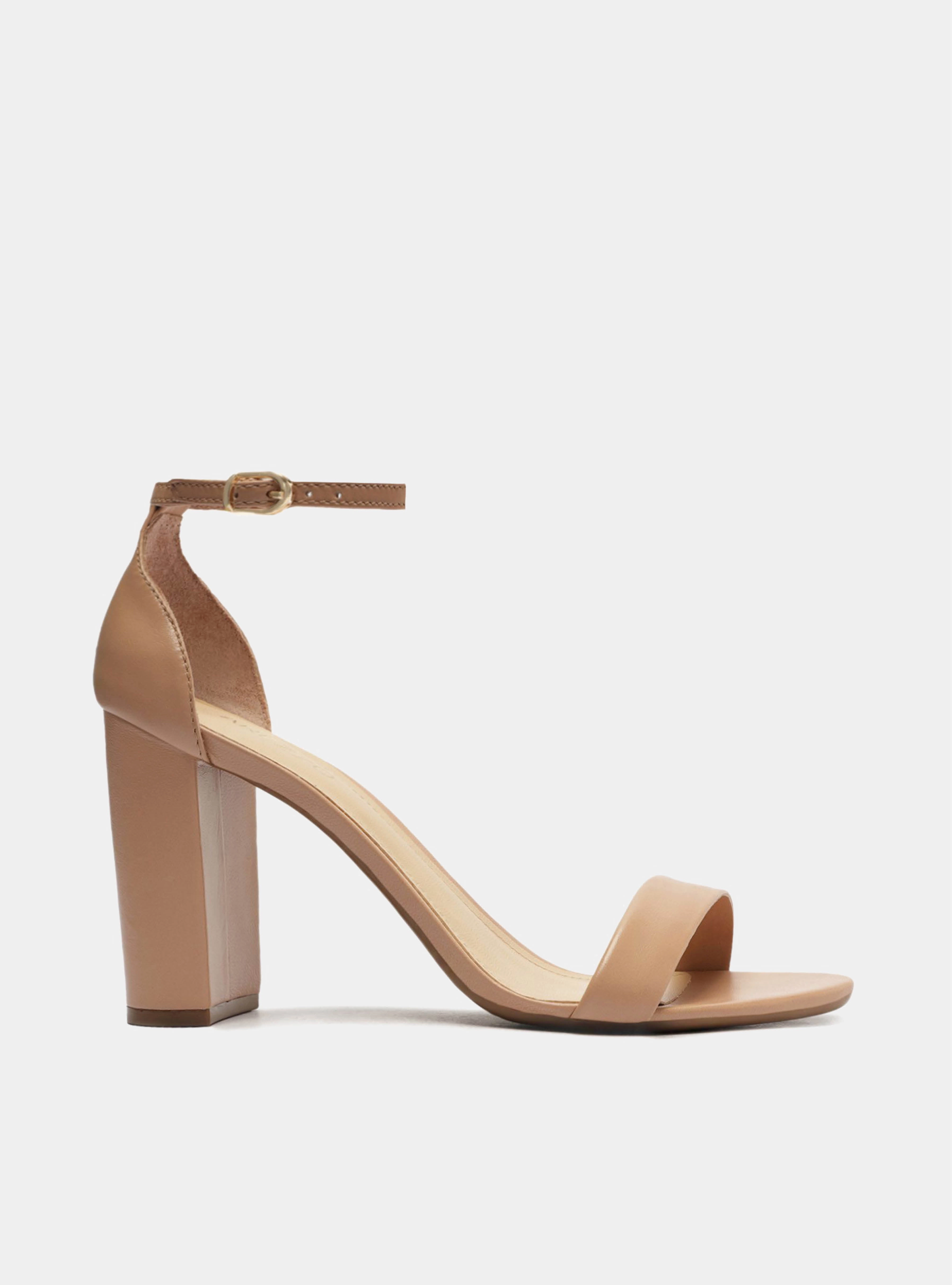 Leisure Vibe Carry Light Isabelli Leather Block Sandal