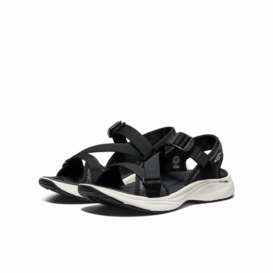 temperature regulation Pressure Relief Women's Leiki Open-Toe Sandal  |  Black/Star White
