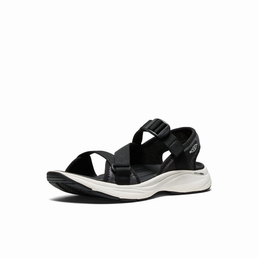 Heel Strap Women's Leiki Open-Toe Sandal  |  Black/Star White