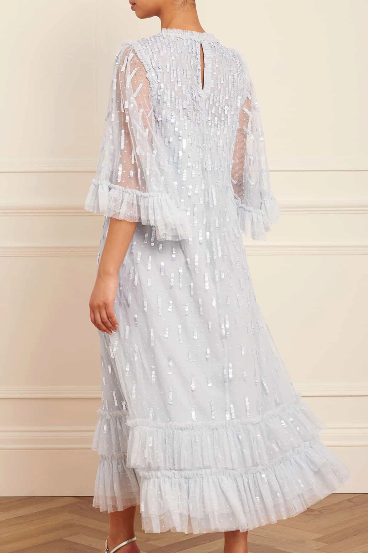 Sequin Dash Ballerina Dress Vacation Vibe Flattering Look