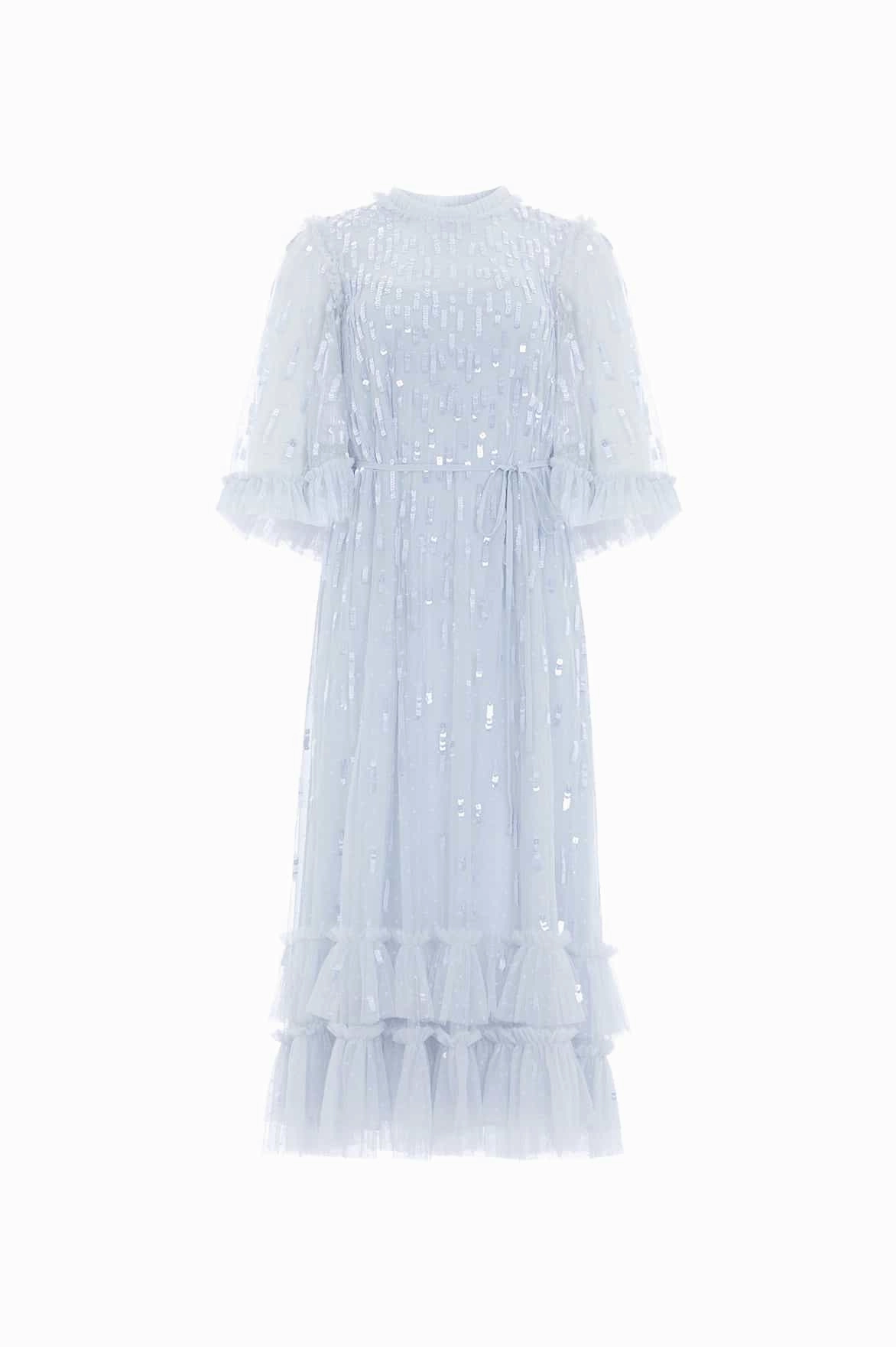 Scandi Clean Sequin Dash Ballerina Dress