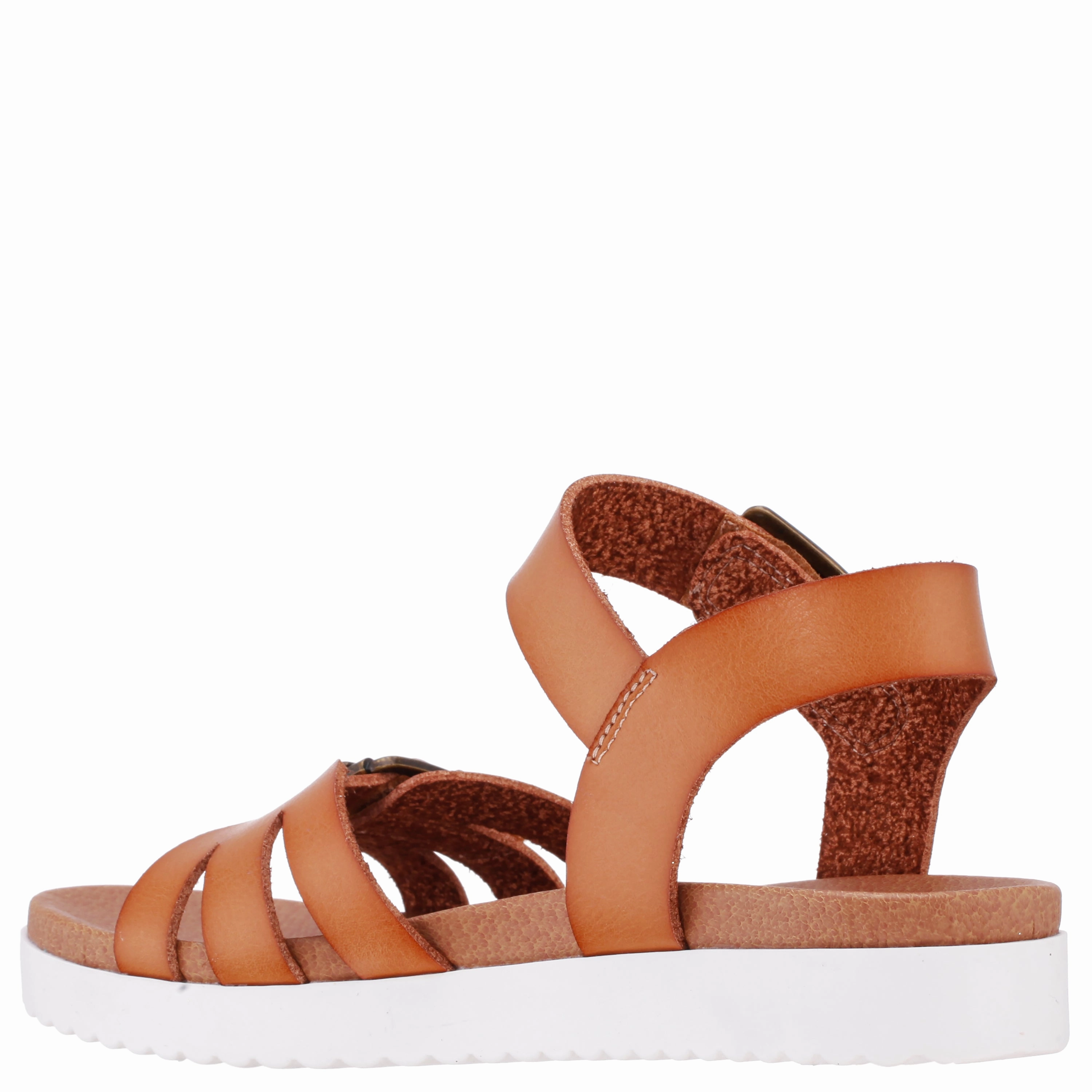 LACEY-LIGHT TAN Comfortable Vacation Sandals Comfortable fit