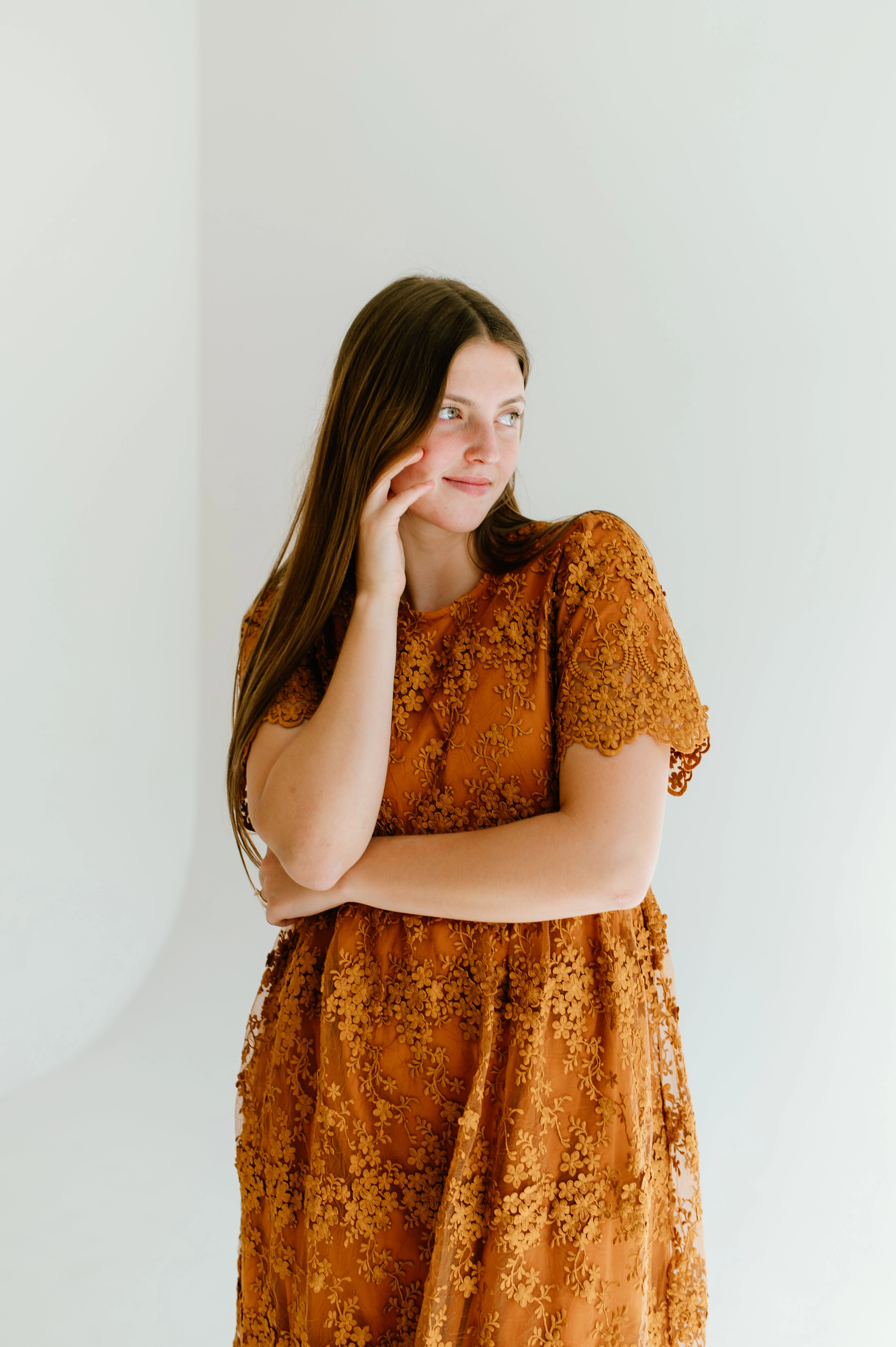 Natalia Dress Clean Texture Work Pairing