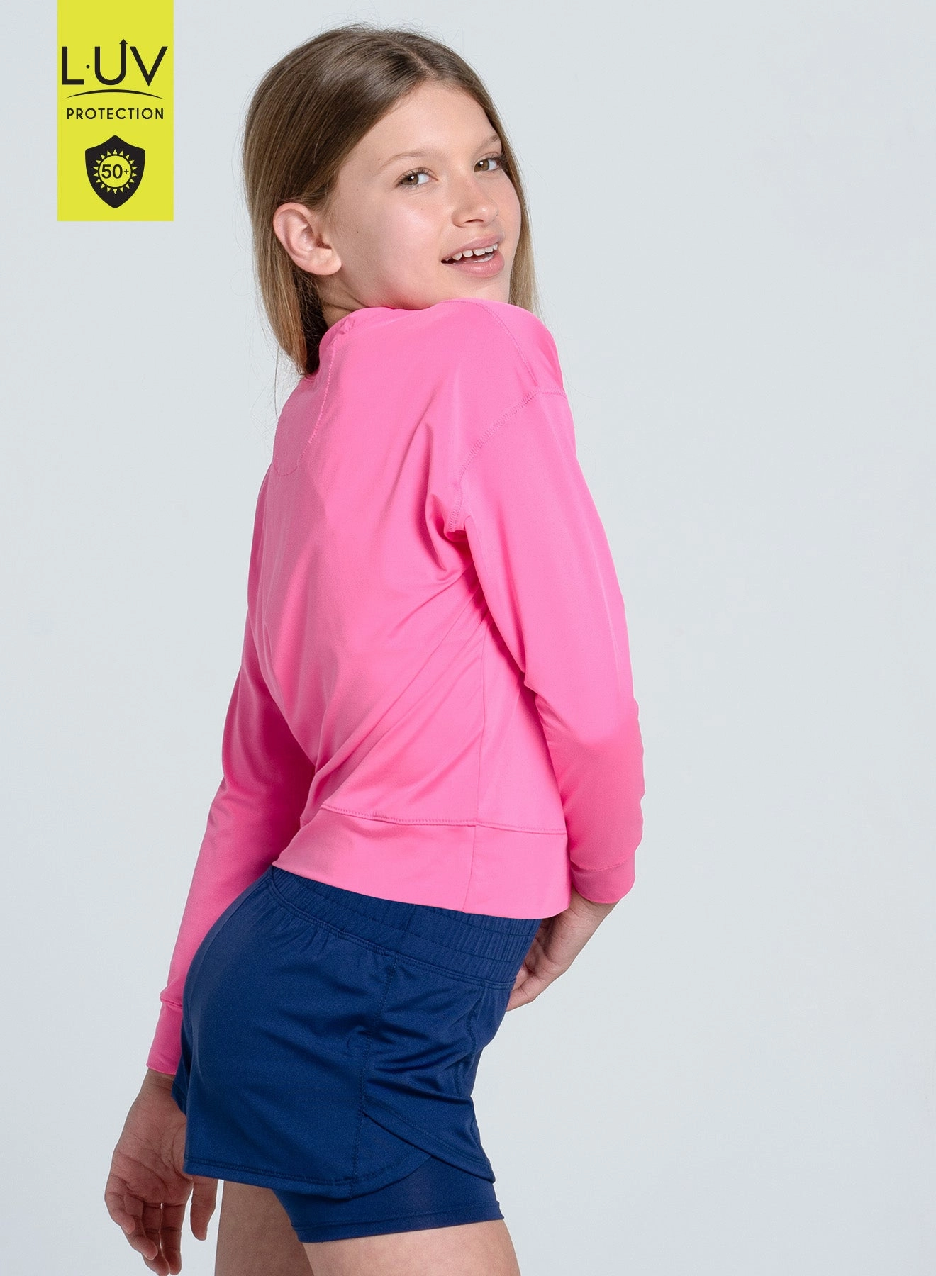 V-neck Blouse Hype Long Sleeve