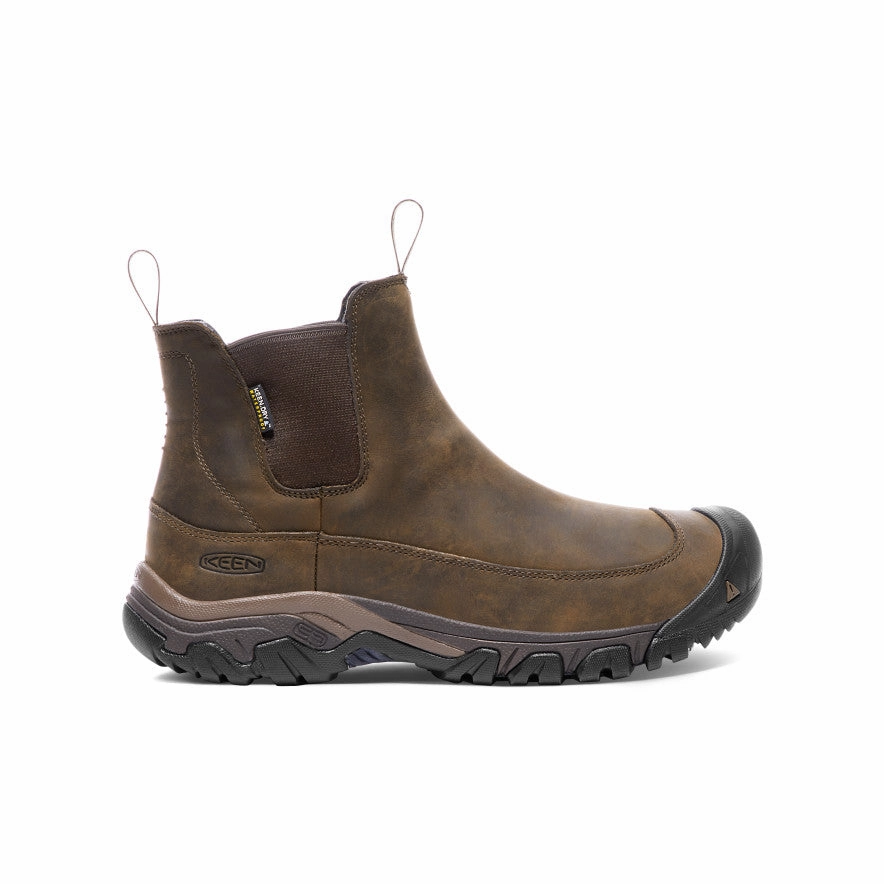 Men's Anchorage III Waterproof Boot  |  Dark Earth/Mulch Rugged Sole Comfy Fit