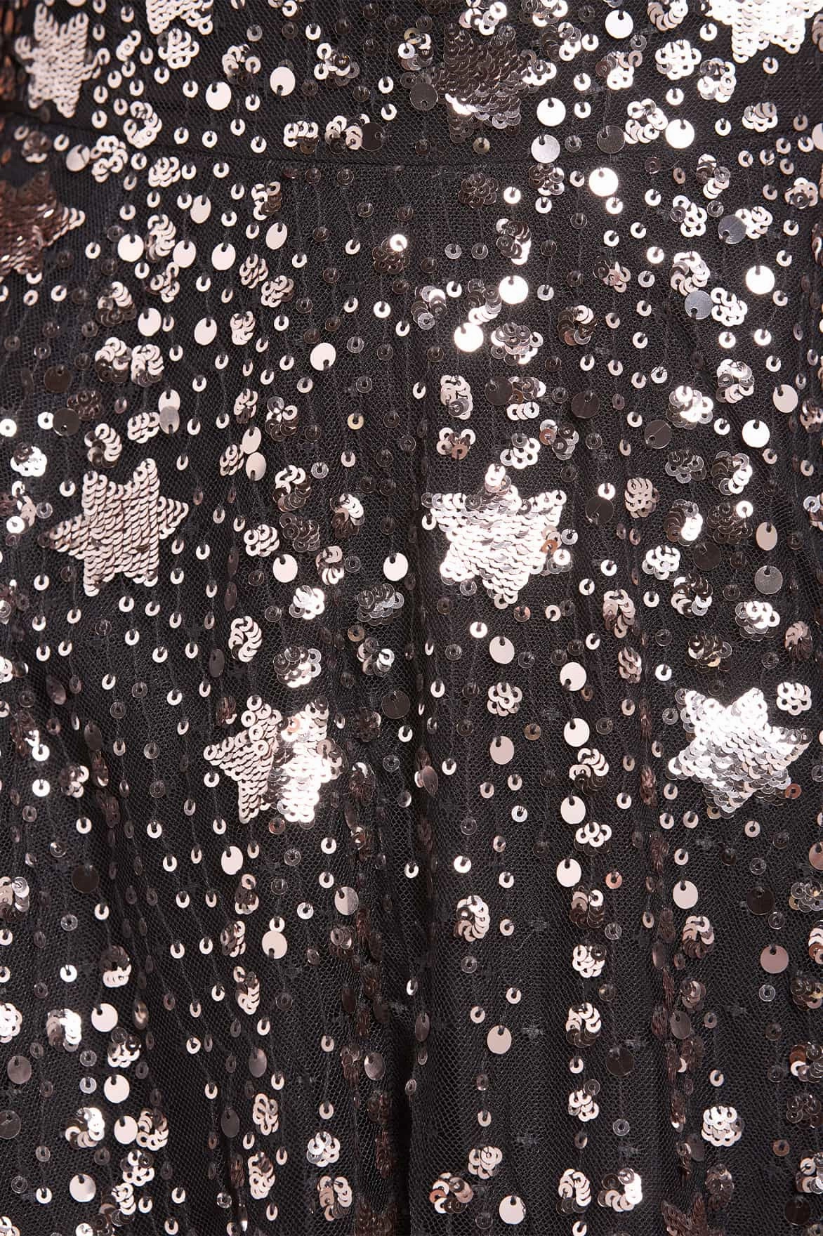 Shooting Stars Cape Ankle Gown Bright Appeal Fall Flow