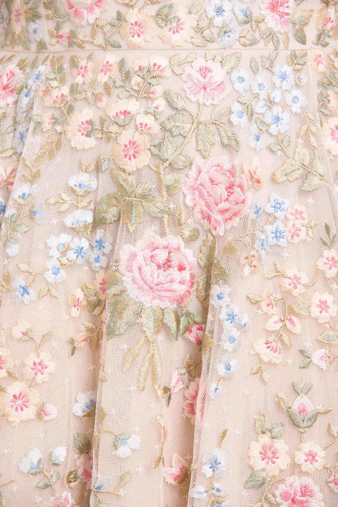 Ribbed-Texture All Fit Style Antoinettes Floral Off-Shoulder Micro Mini Dress