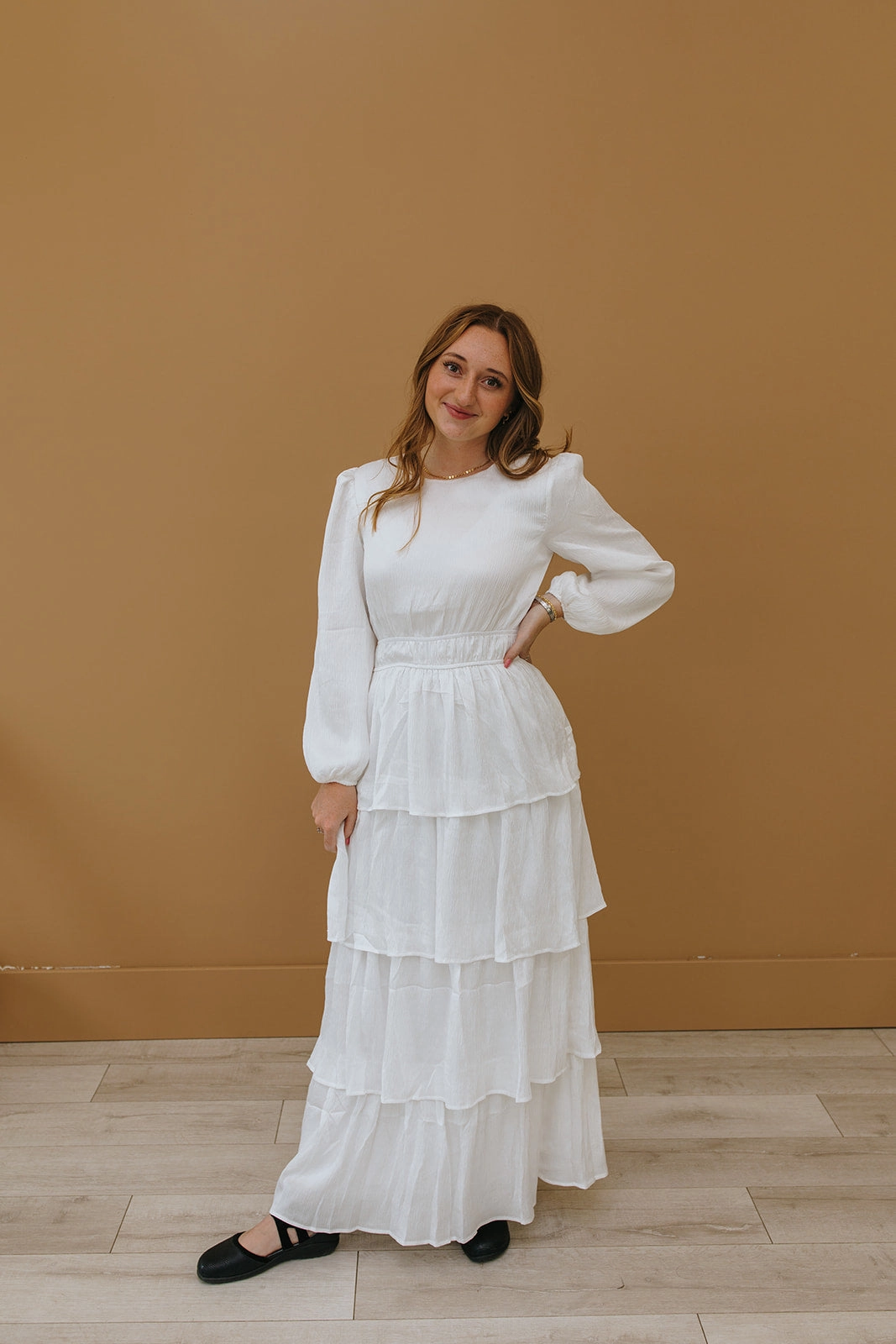 Modern-style Feminine Style Kinsley Temple Dress