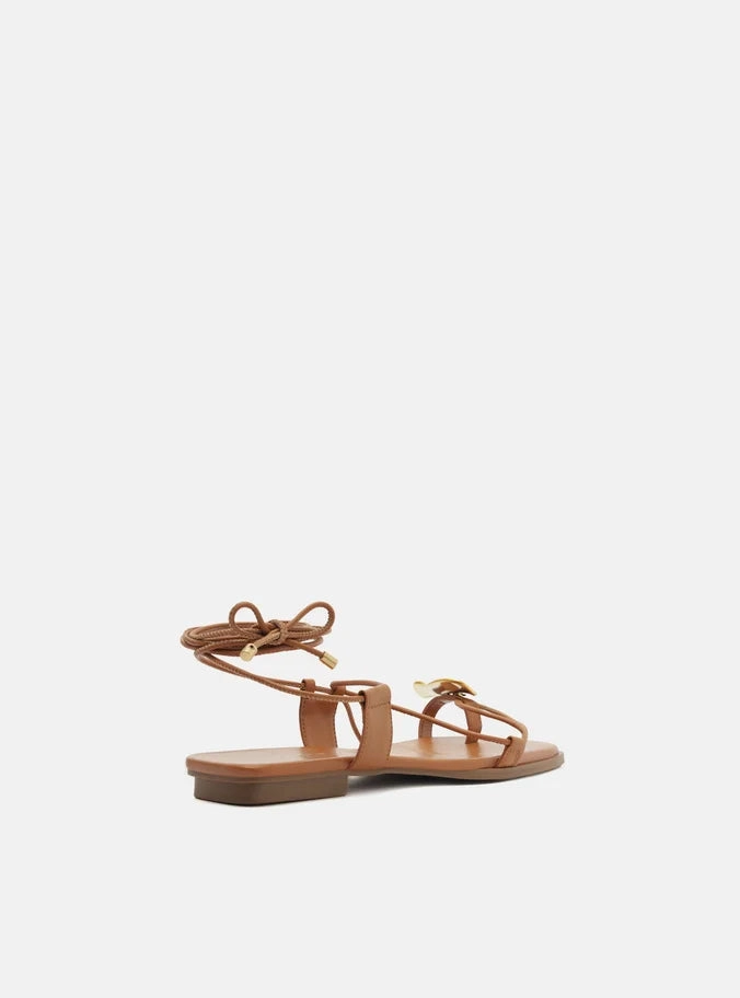 Shock Diffusing Heel Siena Flat Sandal