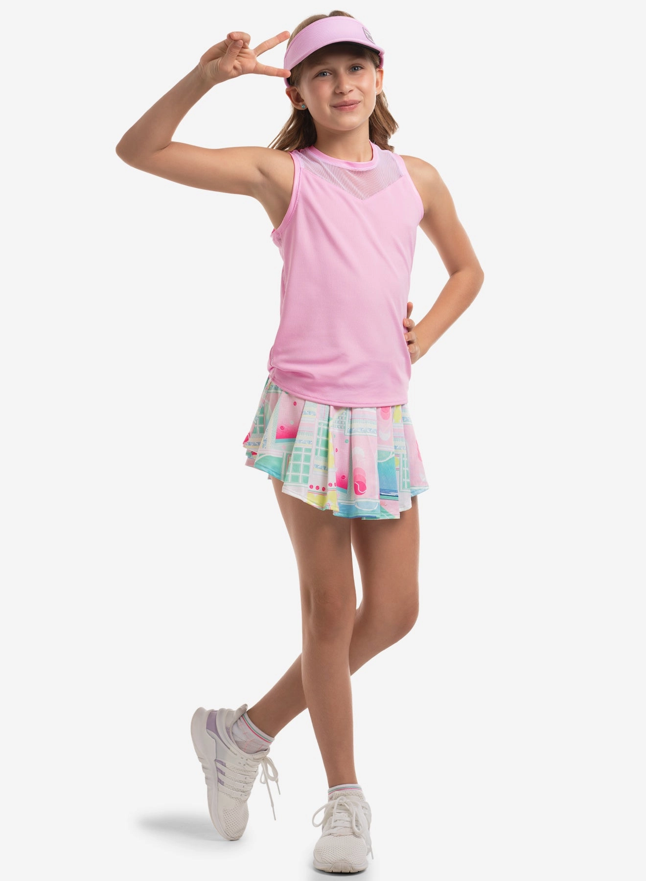 ZipperedPockets Pique Dream Tie Back Tank