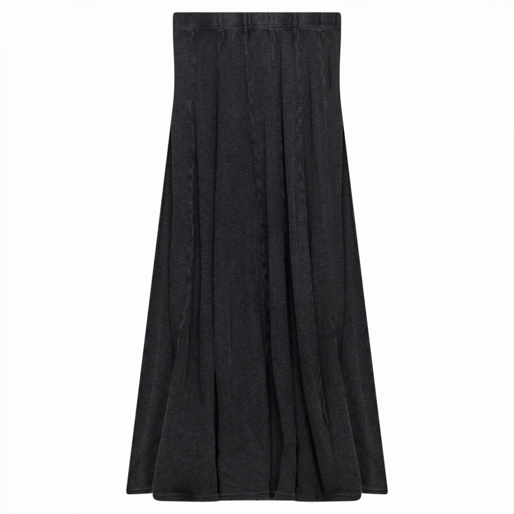 Faves Black Wash Waffle Paneled Maxi SB3CM8403SLW Cozy Movement