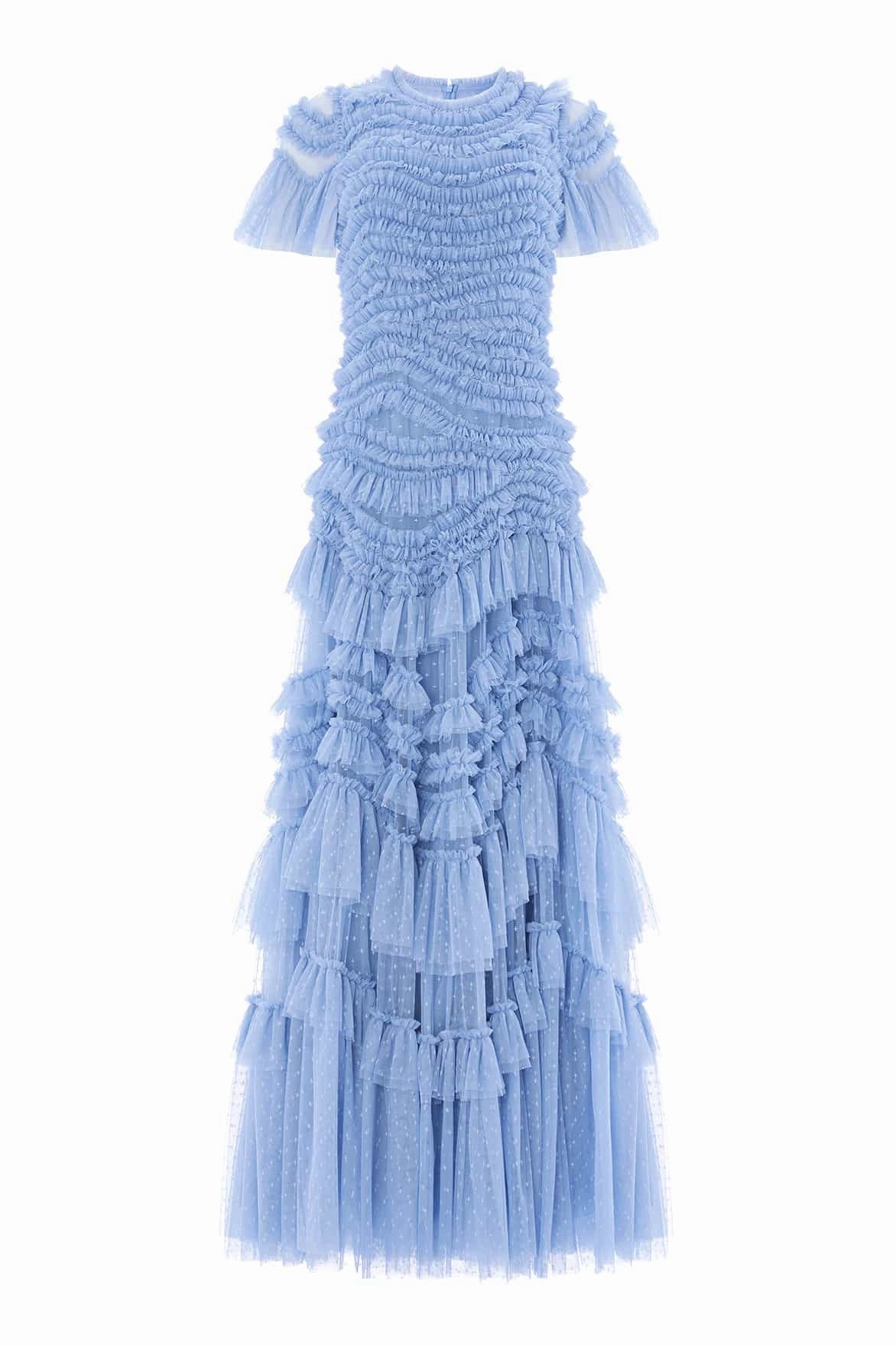 Wild Rose Short Sleeve Gown Inclusive Fit