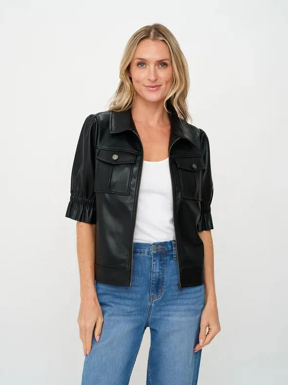 BiodegradableFabric Six Fifty Faux Leather Jacket