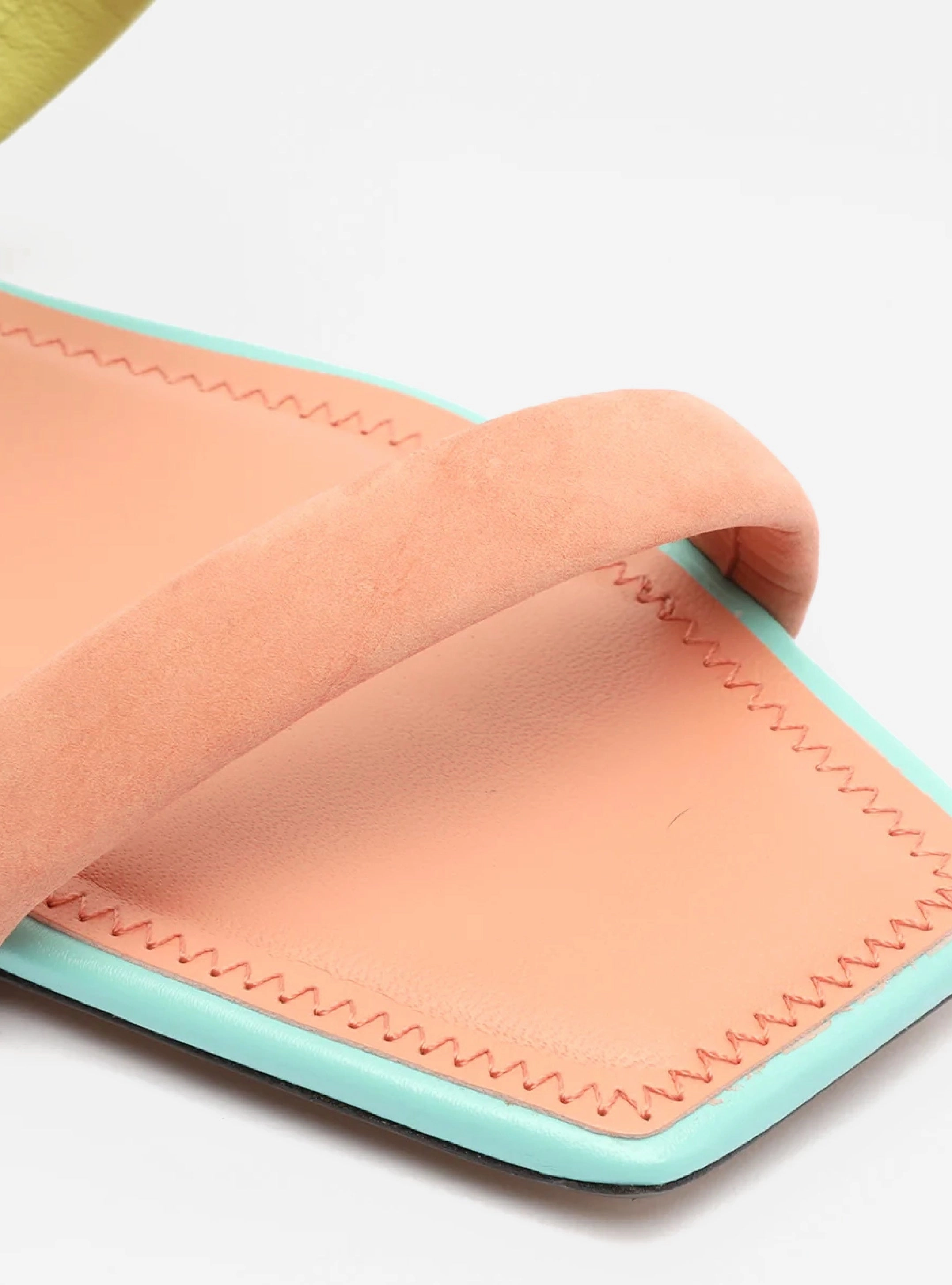 Breathable Shoes Vegan Synthetic Leather Lenny Leather Flat