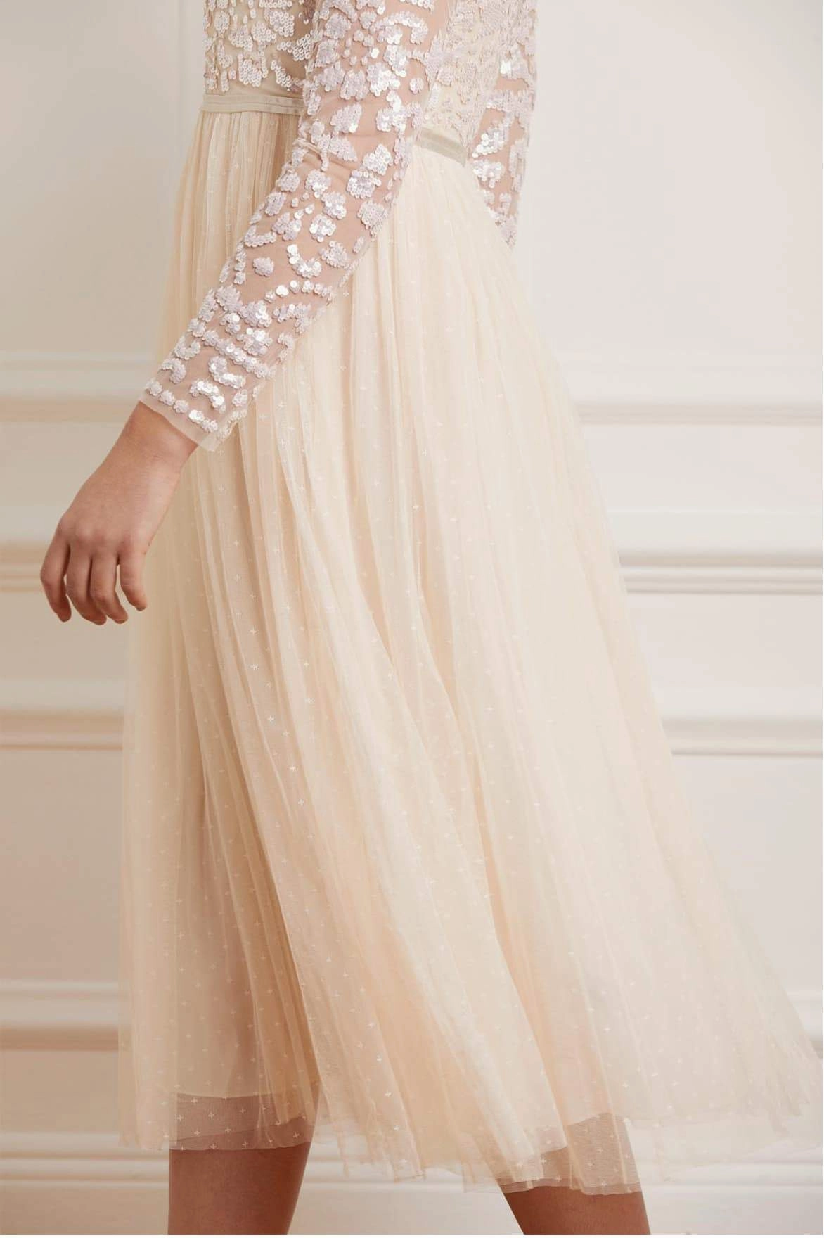 Tempest Bodice Ballerina Dress Easy Draping Edge Shape