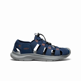 Men's Seanik H2 Sandal  |  Naval Academy/Gold Flame Easy Adjust Sweat Wicking