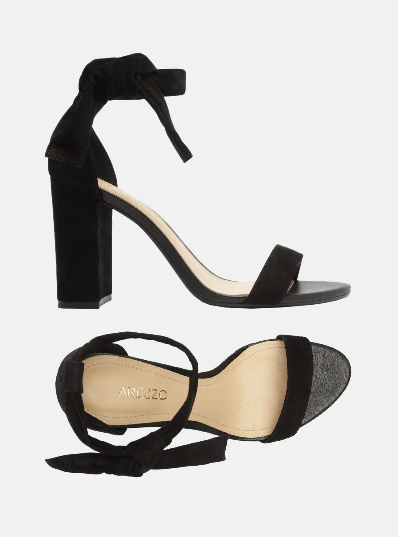 Isabelli Leather  Block Sandal On Foot Odor Resistant Linings