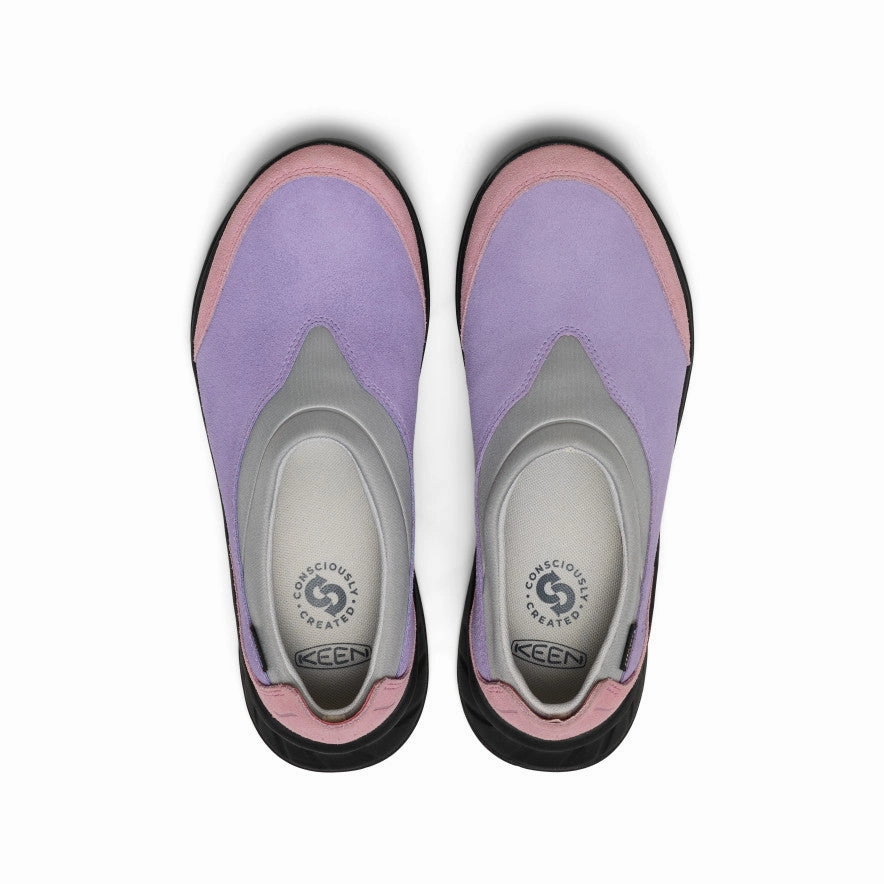 Women's TTS Moc Waterproof Sneaker  |  Aster Purple/Lilas Quick Slip On Quick Slip Comfort