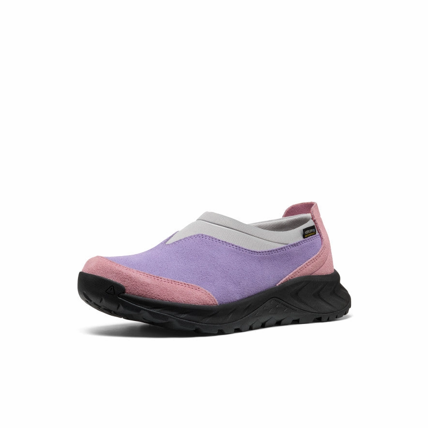 Machine Washable Slip On Anti Skid Women's TTS Moc Waterproof Sneaker  |  Aster Purple/Lilas