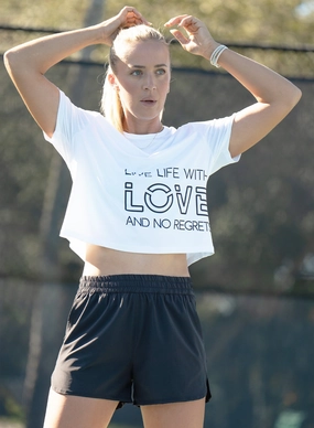 WaterResistant Live Life With Love Short Sleeve